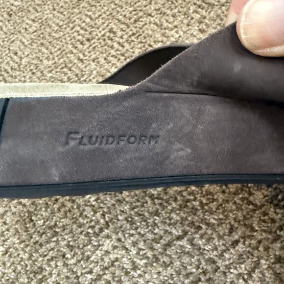 Ecco 2nd Cosmo Sandals Slide Brown Mens Size 45 / 11-11.5 - Picture 4 of 11